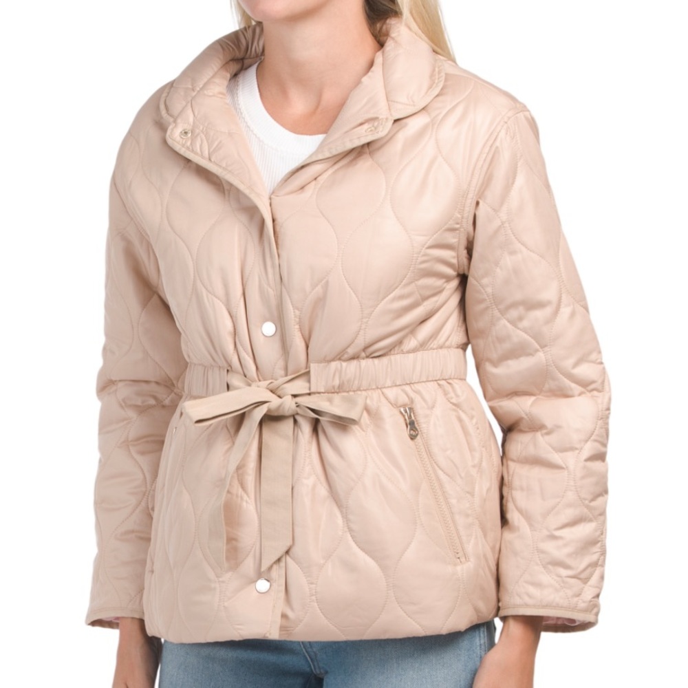 Kate Spade Quilted Anorak Coat